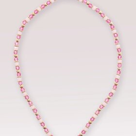 Great Pretenders Pink Precious Heart Necklace