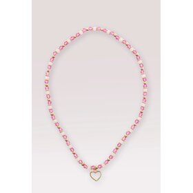 Great Pretenders Pink Precious Heart Necklace
