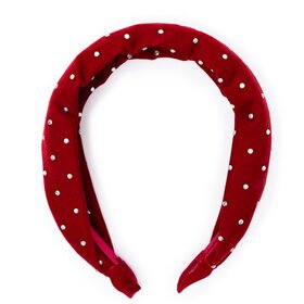 Great Pretenders Red Velvet Sparkle Headband