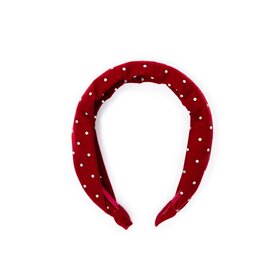 Great Pretenders Red Velvet Sparkle Headband