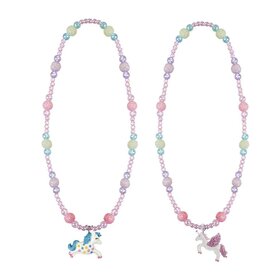 Great Pretenders Prancing Pony Necklace-0