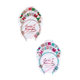 Great Pretenders Merry Christmas Headband