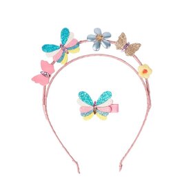 Great Pretenders Butterflies for Days Headband & Clip
