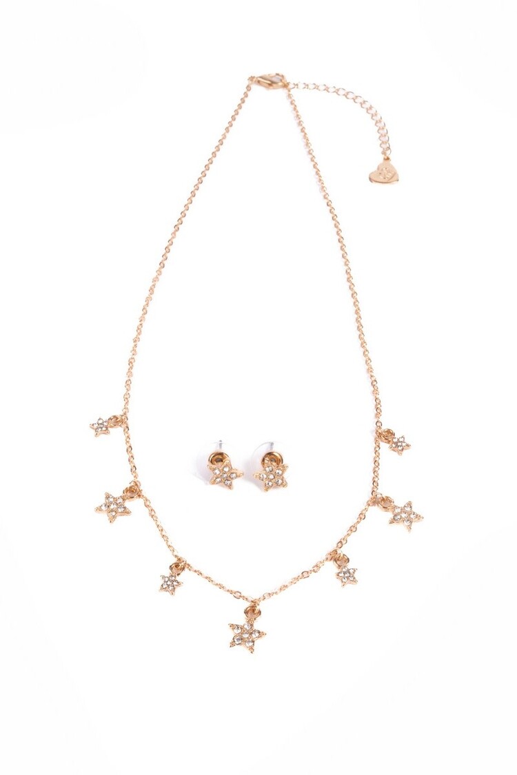 Great Pretenders Boutique Chic Rising Star Necklace & Earrings