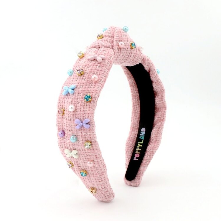 Poppyland Tweed Bow Multi Headband