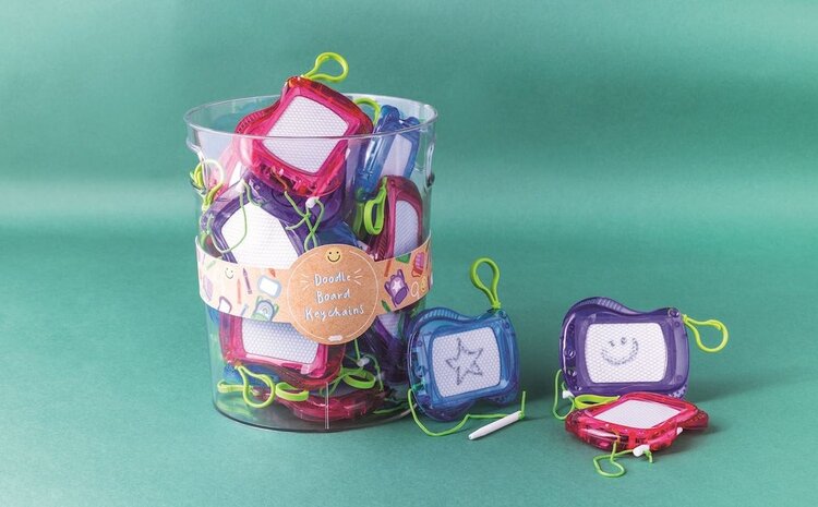 Mud Pie Doodle Board Keychains