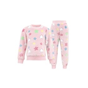 Lola and the Boys Pinky Stars Fuzzy Set
