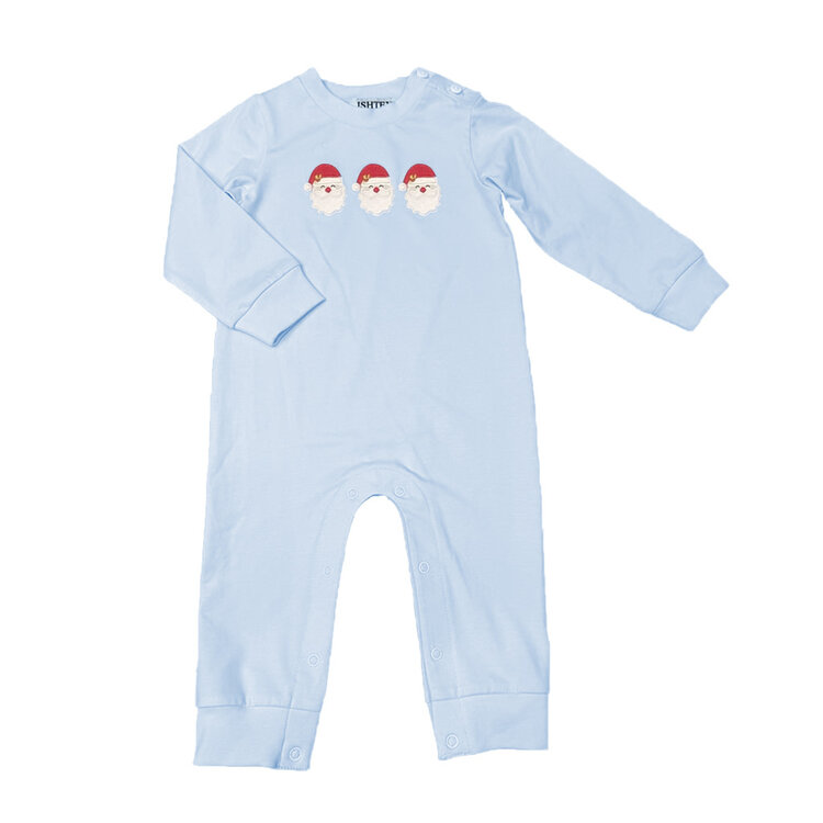 Ishtex Blue Santa Romper