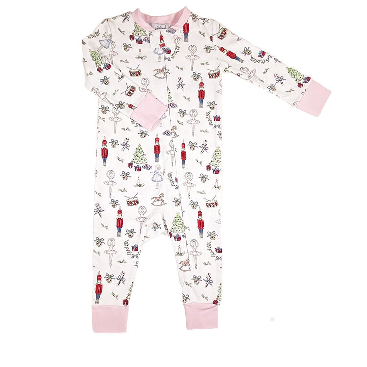 Ishtex Pink Nutcracker Onesie