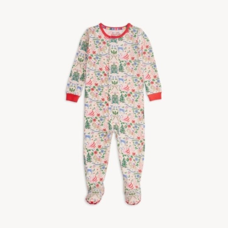 Magnetic  Me SUGAR PLUM DREAMS MODAL FOOTIE