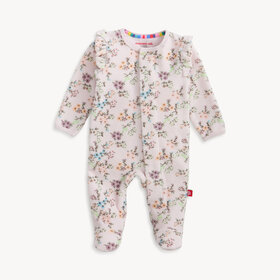 Magnetic  Me Emily Velour Footie