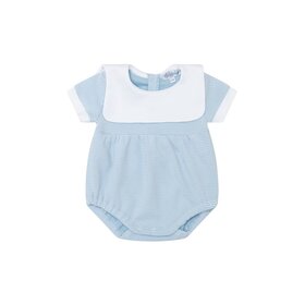 Nella Pima Blue Bubble Onesie