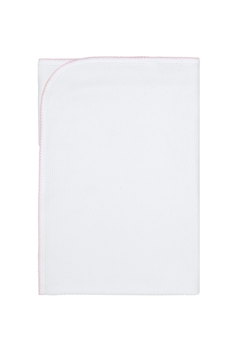 Nella Pima White Bubble Blanket
