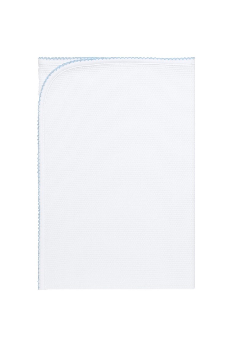 Nella Pima White Bubble Blanket