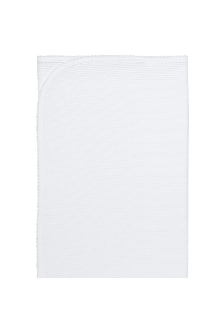 Nella Pima White Bubble Blanket
