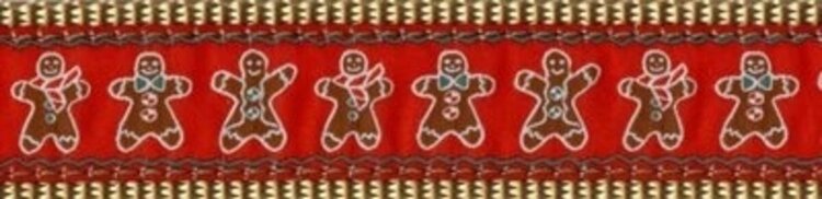 Ebinger Brothers Gingerbread Man On Khaki