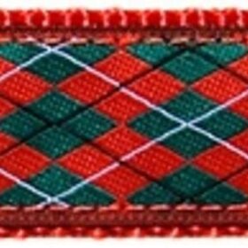 Ebinger Brothers Red Argyle Belt