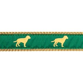 Ebinger Brothers Yellow Dog On Khaki Belt