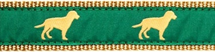 Ebinger Brothers Yellow Dog On Khaki Belt