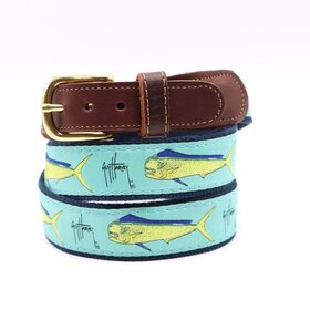Ebinger Brothers GH Bull Dolphin On Navy Belt