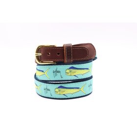Ebinger Brothers GH Bull Dolphin On Navy Belt