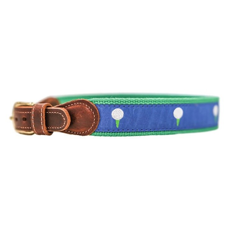 Ebinger Brothers Blue Golf Ball On Belt