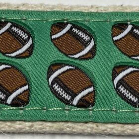 Ebinger Brothers Football On Khaki Belt