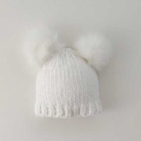 Huggalugs Chenille Beanie Hat