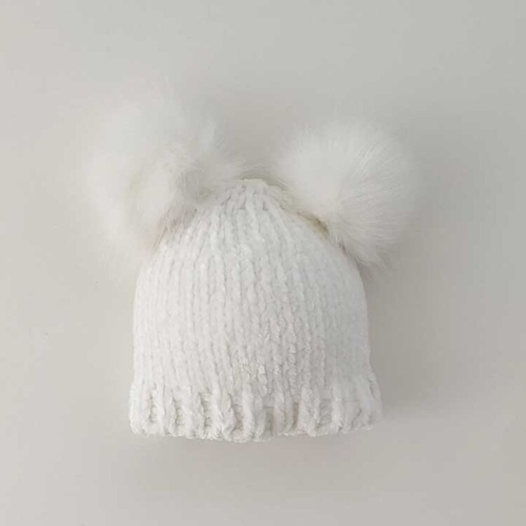 Huggalugs Chenille Beanie Hat