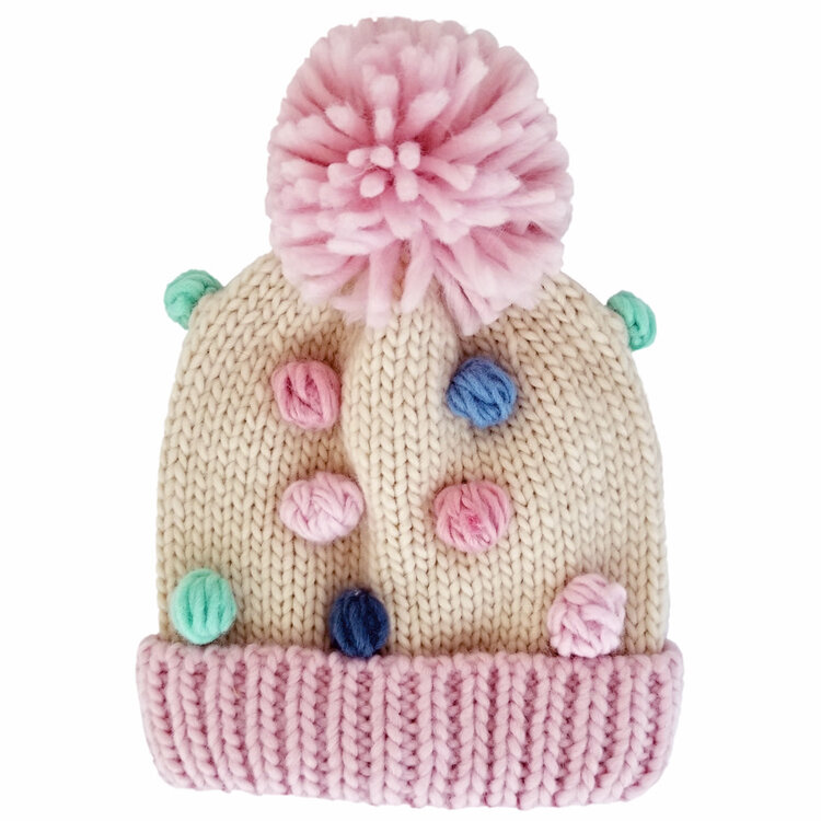 Huggalugs Popcorn Beanie