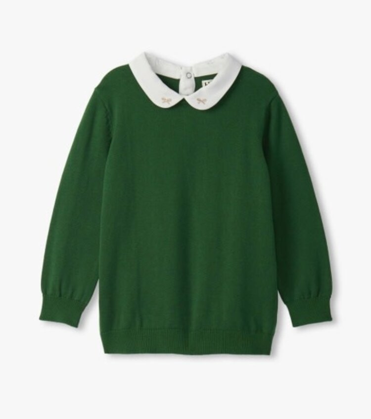 edin green little pea sweater