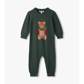 teddy bear sweater romper