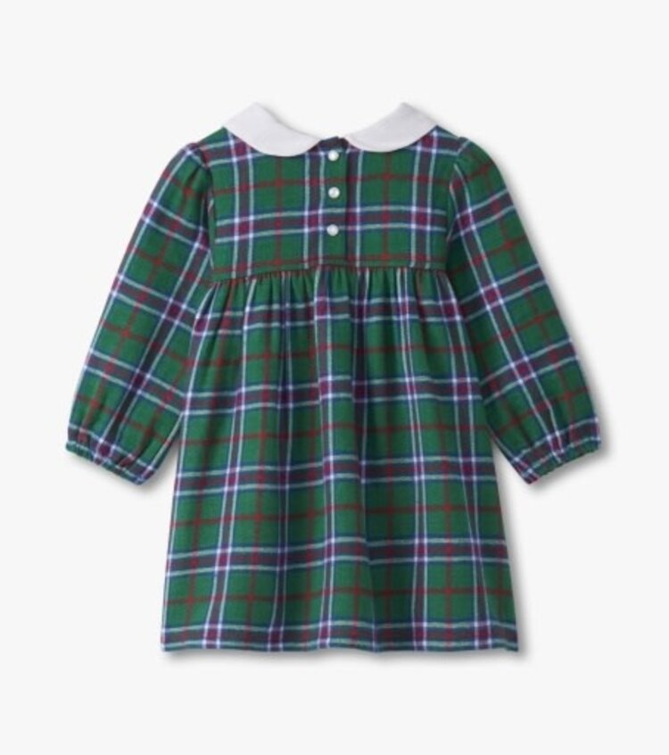 Hatley Green Holiday Plaid Dress