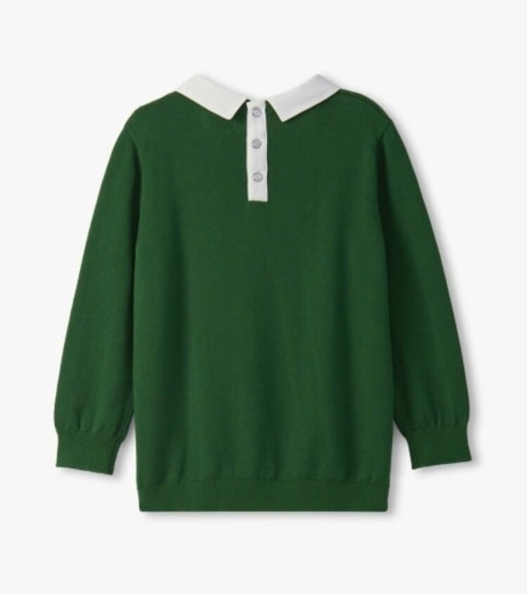 edin green little pea sweater
