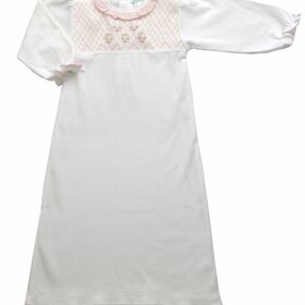 Baby Threads Handsmocked Brielle Baby Gown