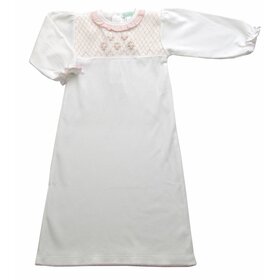 Baby Threads Handsmocked Brielle Baby Gown