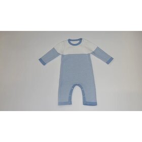 A Soft Idea Blue Seed Stich Romper