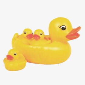 Elegant Baby Yellow Duck Bath Set