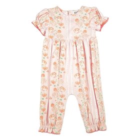 Ishtex Pumpkin Ruffle Romper