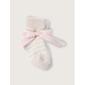 Barefoot Dreams Pink Pearl Infant Sock Set