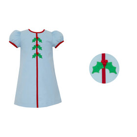 Claire & Charlie Blue Corduroy Holly Dress