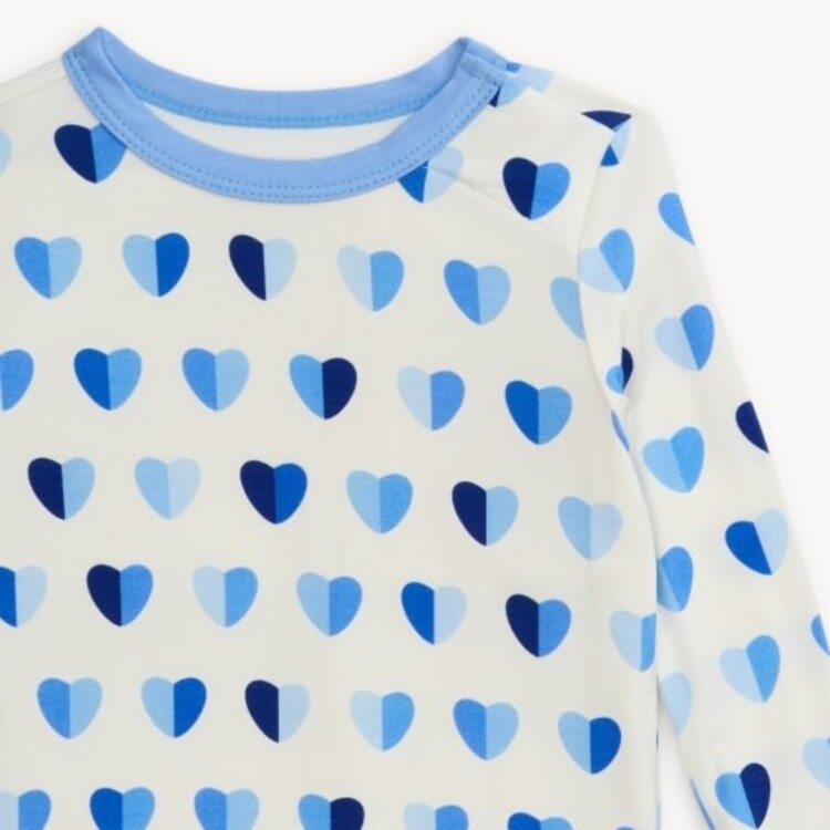 Magnetic  Me Blue XOXO Long Sleeve PJs