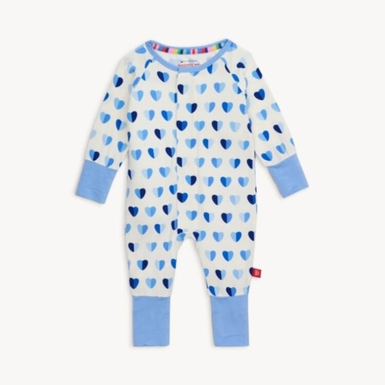 Magnetic  Me Blue XOXO Coverall