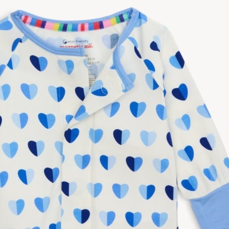 Magnetic  Me Blue XOXO Coverall