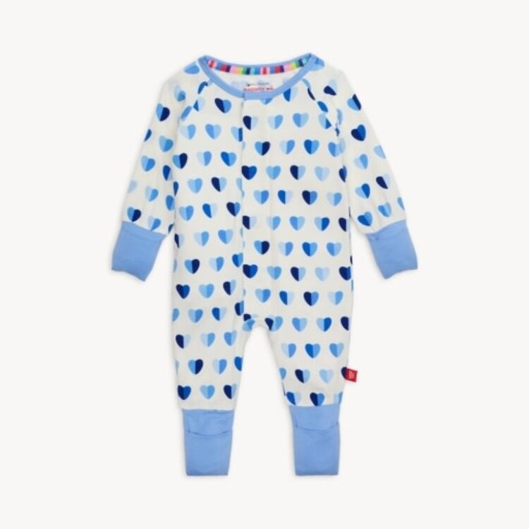 Magnetic  Me Blue XOXO Coverall