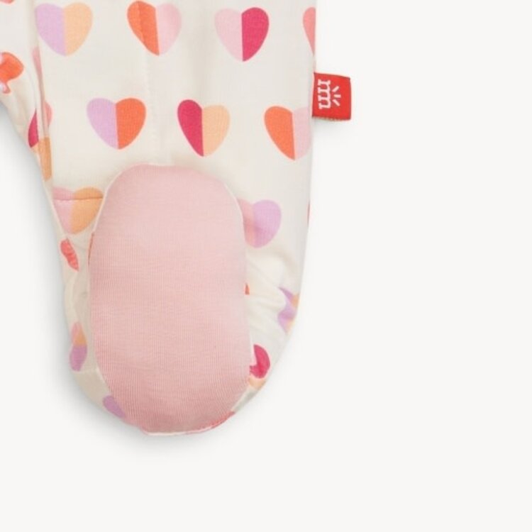 Magnetic  Me Pink XOXO Footie