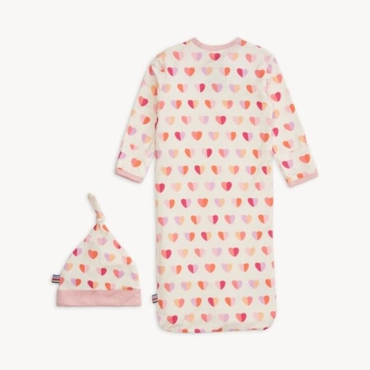 Magnetic  Me Pink XOXO Gown & Hat Set