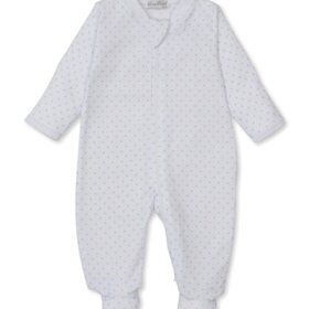 Kissy Kissy Blue Star Zip Footie