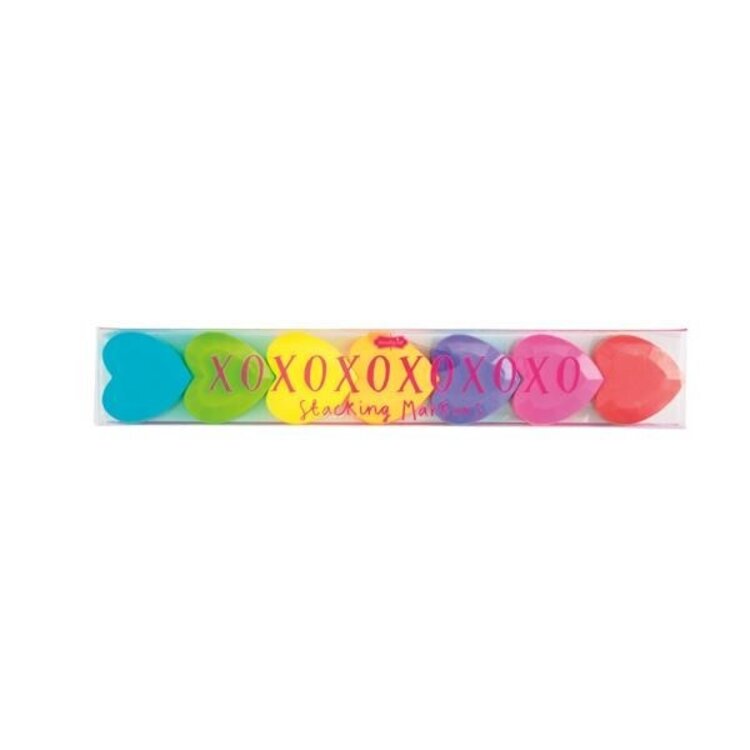 Mud Pie Heart Stacking Markers