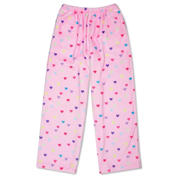 Iscream Heart Confetti Plush Pants